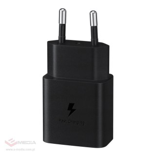 Ładowarka sieciowa Samsung EP-T1510NBEGEU 15W PD USB-C AFC - czarna