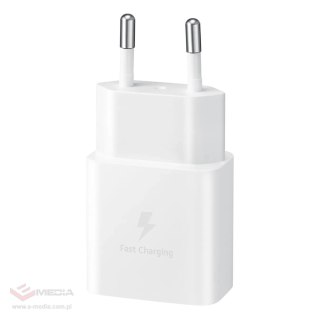 Ładowarka sieciowa Samsung EP-T1510NWEGEU 15W PD USB-C AFC - biała