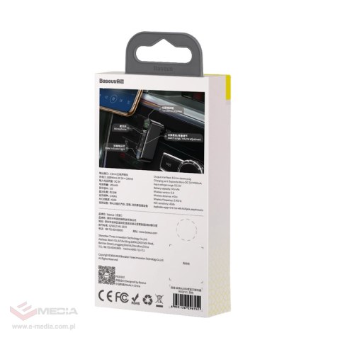 Transmiter Bluetooth AUX Baseus BSBA-02 (Overseas Edition) - czarny