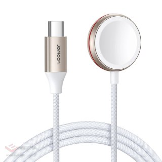 Joyroom ładowarka indukcyjna do Apple Watch 1.2m biały (S-IW011)
