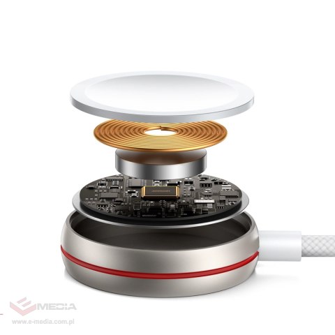 Joyroom ładowarka indukcyjna do Apple Watch 1.2m biały (S-IW011)