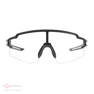 Okulary rowerowe Rockbros 10175 fotochromowe UV400 - czarne