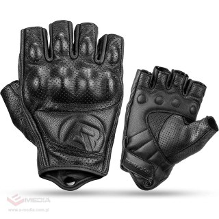 Rękawice motocyklowe Rockbros 16220006004 XL skórzane - czarne