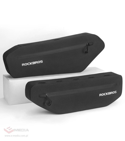 Sakwa rowerowa Rockbros AS-043 na rzepy 3l - czarna
