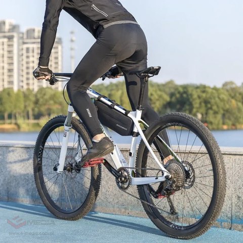 Sakwa rowerowa Rockbros AS-043 na rzepy 3l - czarna