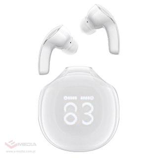 Słuchawki bezprzewodowe Acefast T9 Bluetooth 5.3 douszne - białe