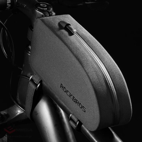 Torba Rockbros AS-019-1 rowerowa na ramę wodoodporna 1.6 l - czarna