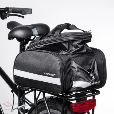 Torba rowerowa Wozinsky WBB36BK 21L - czarna