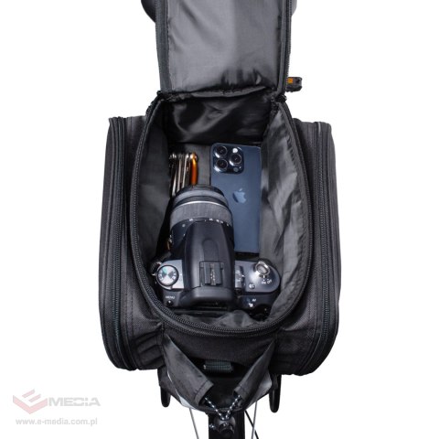 Torba rowerowa Wozinsky WBB36BK 21L - czarna