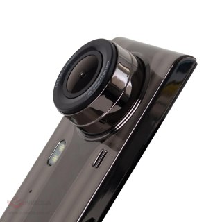 Wideorejestrator samochodowy DVR979G Full HD G-sensor LCD z kamerą cofania - beżowy