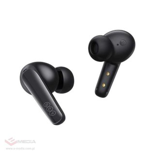 Słuchawki bezprzewodowe QCY T13x TWS dokanałowe Bluetooth 5.3 - czarne