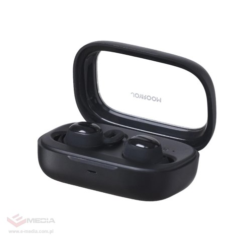 Słuchawki bezprzewodowe TWS Joyroom JR-TS1 Cozydots Series do spania ANC Bluetooth 5.3 - czarne