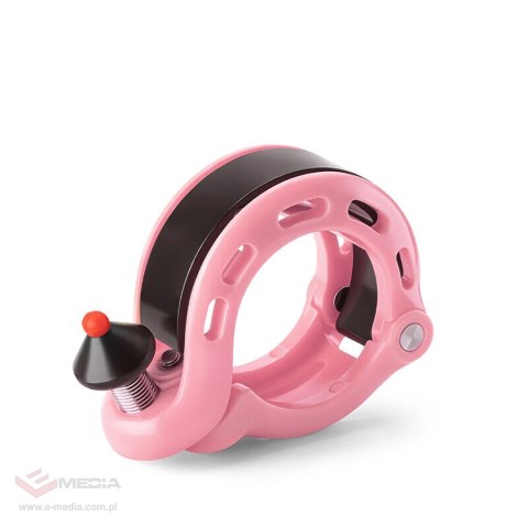 Dzwonek rowerowy Rockbros 34210028005 w kształcie litery Q - różowy
