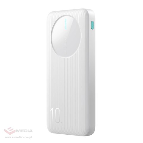 Powerbank Joyroom JR-PBF12 10000mAh 2.4A 2x USB-A 1x USB-C - biały