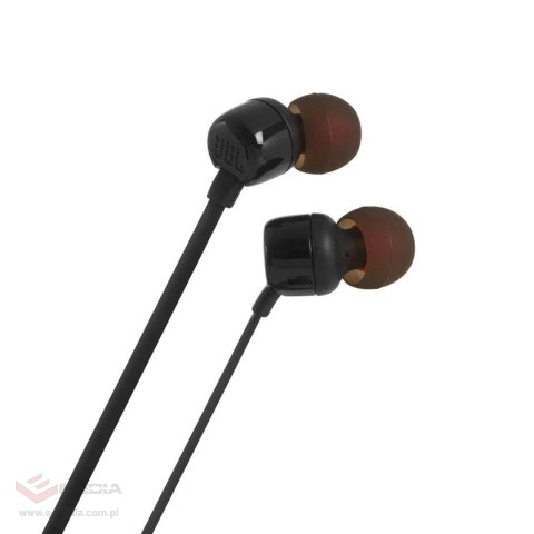 Słuchawki JBL Tune 110 douszne mini jack 3.5mm i pilotem - czarne