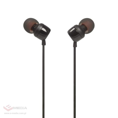 Słuchawki JBL Tune 110 douszne mini jack 3.5mm i pilotem - czarne