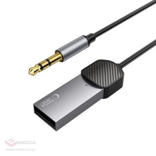 Adapter Tech-Protect UltraBoost audio mini jack 3.5mm (męski) / Bluetooth - szary