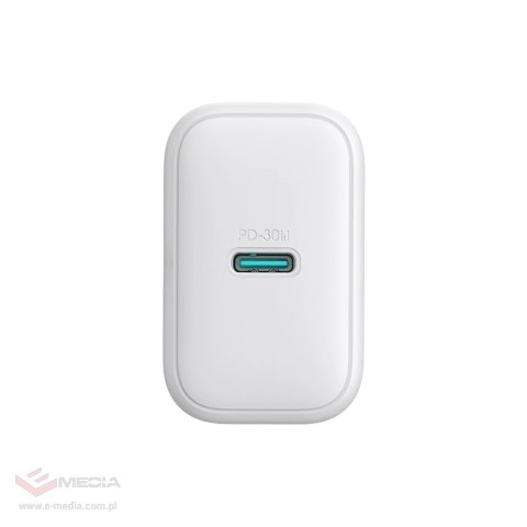 Ładowarka Joyroom JR-TCF24 sieciowa USB-C PD 30W QC SFC - biała
