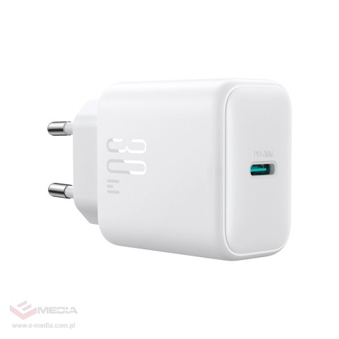 Ładowarka Joyroom JR-TCF24 sieciowa USB-C PD 30W QC SFC - biała