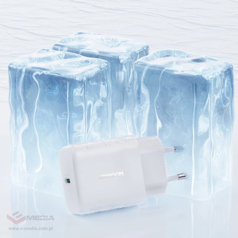 Ładowarka Joyroom JR-TCF24 sieciowa USB-C PD 30W QC SFC - biała