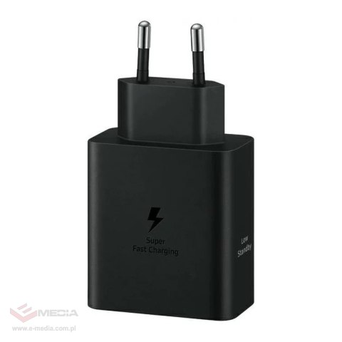 Ładowarka Samsung Power Adapter Duo EP-T5020XBEGEU sieciowa 2x USB-C 50W - czarna