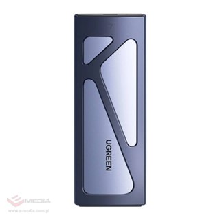 Obudowa Ugreen CM578 15512 na dysk M.2 NVMe 10Gbps - czarna + kabel USB-C / USB-A + kabel USB-C / USB-C