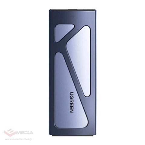 Obudowa Ugreen CM578 15512 na dysk M.2 NVMe 10Gbps - czarna + kabel USB-C / USB-A + kabel USB-C / USB-C
