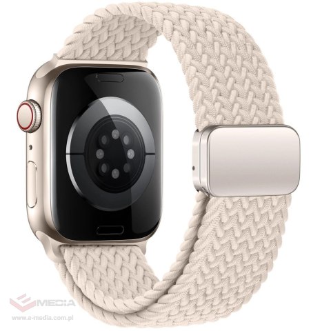 Pasek Tech-Protect Nylonmag na Apple Watch 38 / 40 / 41 mm - beżowy