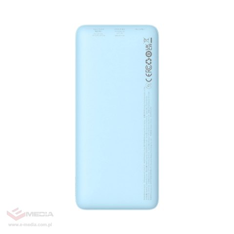 Powerbank Baseus Airpow 20W 10000mAh - niebieski