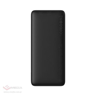 Powerbank Baseus Airpow 20W 10000mAh z kablem Baseus Simple Series USB-A - USB-C 30 cm - czarny