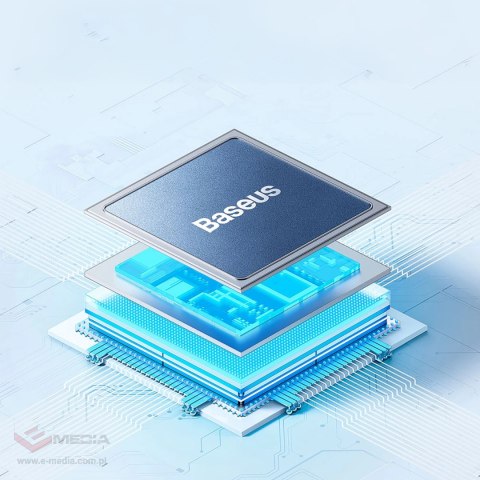 Powerbank Baseus Airpow 20W 10000mAh z kablem Baseus Simple Series USB-A - USB-C 30 cm - czarny
