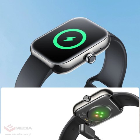 Smartwatch Joyroom Fit-Life JR-FT5 Plus z funkcją odbierania połączeń - czarny