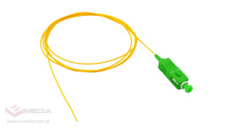 Pigtail SC/APC LSZH 2m G.652d 0,9mm Loose Tube (Easy strip) żółty