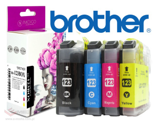 Tusz INKDIGO do BROTHER LC 123 Multibox