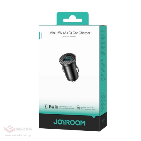 Ładowarka samochodowa Joyroom JR-CCN16 Mini 15W - czarna