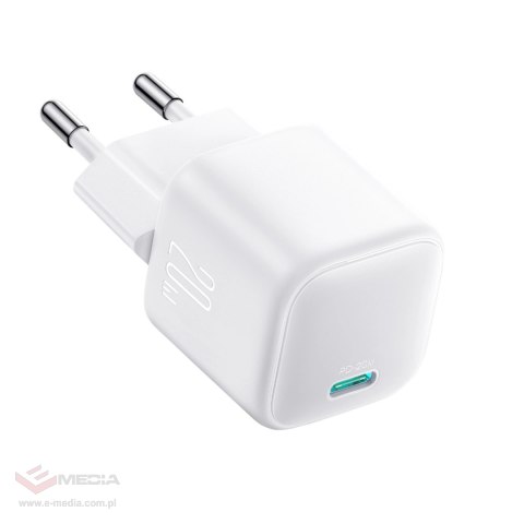 Ładowarka sieciowa Joyroom JR-TCG08 GaN 20W Power Delivery - biała