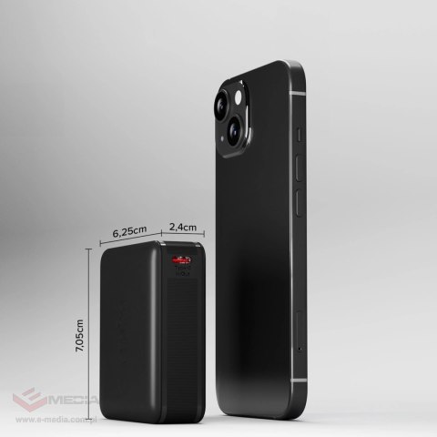 Powerbank SBS TEBB10000HDPD20K 10000 mAh z Power Delivery - czarny
