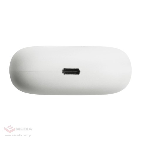 Słuchawki JBL Wave Beam bezprzewodowe dokanałowe Bluetooth 5.2 IP54 IPX2 - białe