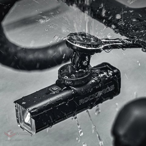 Uchwyt rowerowy Rockbros do Garmin / GoPro - czarny