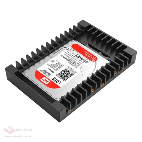 Adapter na dysk Orico 1125SS przejściówka 2,5" na 3,5" - czarny