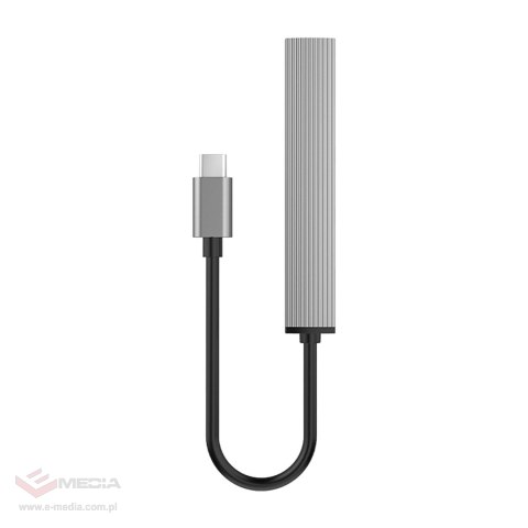 Hub USB-C Orico AH-13 stacja dokująca 1x USB-A 3.0 + 3x USB-A 2.0 - szary