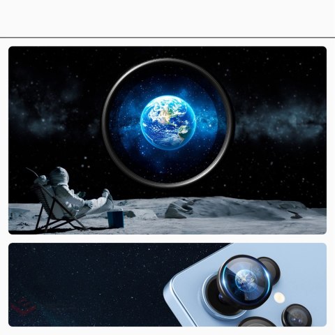 Osłona aparatu Spigen Optik Pro GLAS.TR EZ FIT 2-pack na Samsung Galaxy S25 Ultra - czarna
