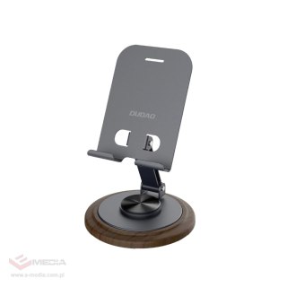 Podstawka do telefonu Dudao F17M 360° metalowa - szara