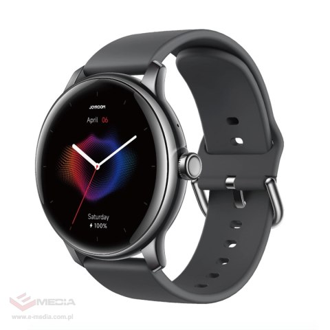 Smartwatch Joyroom Classis Series JR-FC1 z funkcją odbierania połączeń / ochroną IP68 - ciemnoszary