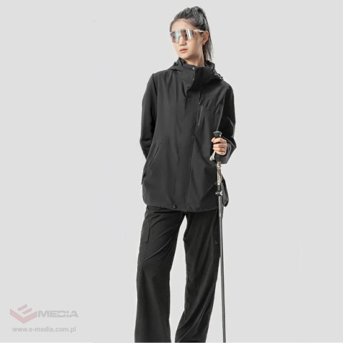 Kijek trekkingowy Qunature nordic walking aluminiowy 110 - 130 cm 1 szt. - brązowy