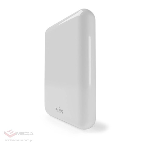 Powerbank Puro Power Mag 5000mAh 20W Power Delivery USB-C - biały