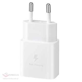Ładowarka sieciowa Samsung EP-T1510EWE 15W USB-C (OOB Bulk - opakowanie zastępcze) - biała