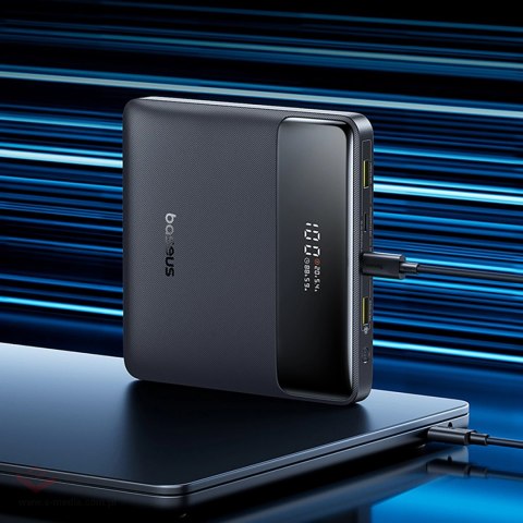Powerbank Baseus Blade H1 20000mAh 100W z wyświetlaczem - czarny