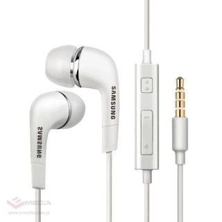 Słuchawki przewodowe Samsung EHS64AVFWE mini jack 3.5mm Stereo Hi-Fi (Bulk - opakowanie zastępcze) - białe