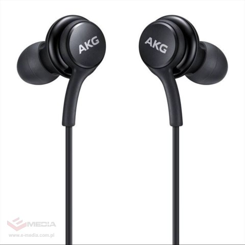 Słuchawki przewodowe Samsung EO-IC100BBE USB-C Stereo Hi-Fi (OOB Bulk - opakowanie zastępcze) - czarne